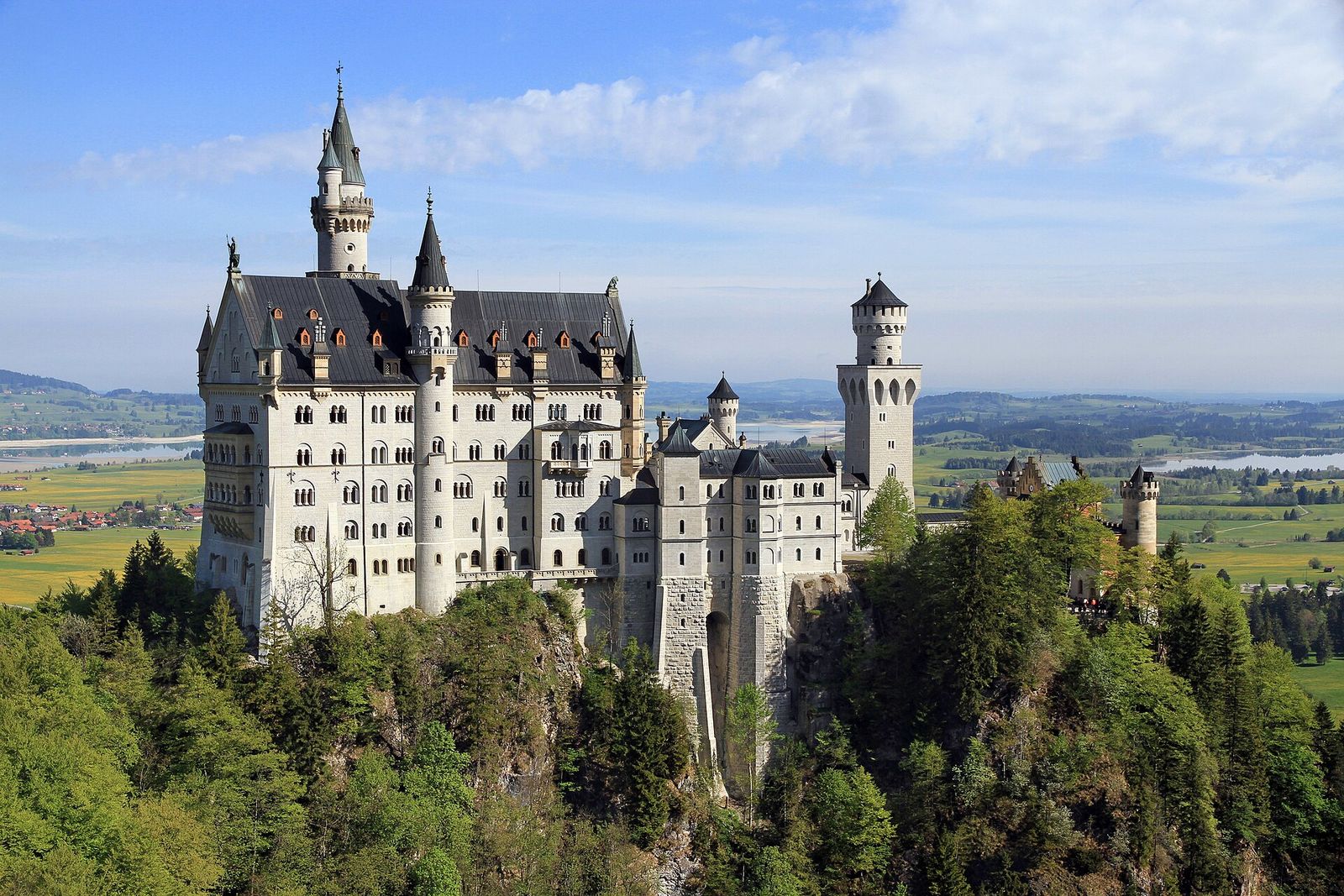 Marienbrücke’den Neuschwanstein Şatosu