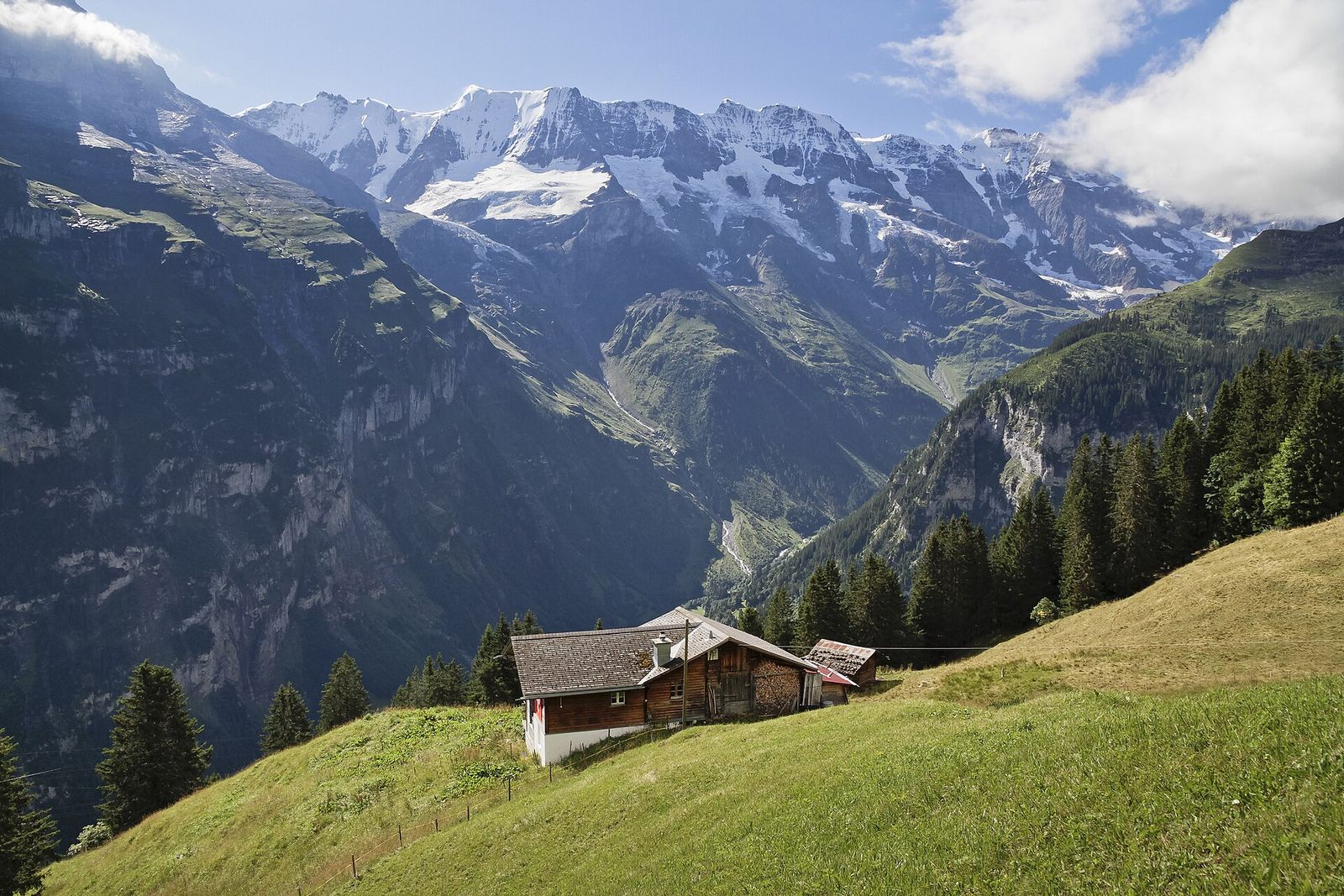 Mürren’den Lauterbrunnen Vadisi