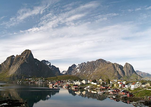 Lofoten Adaları’nda Reine köyü