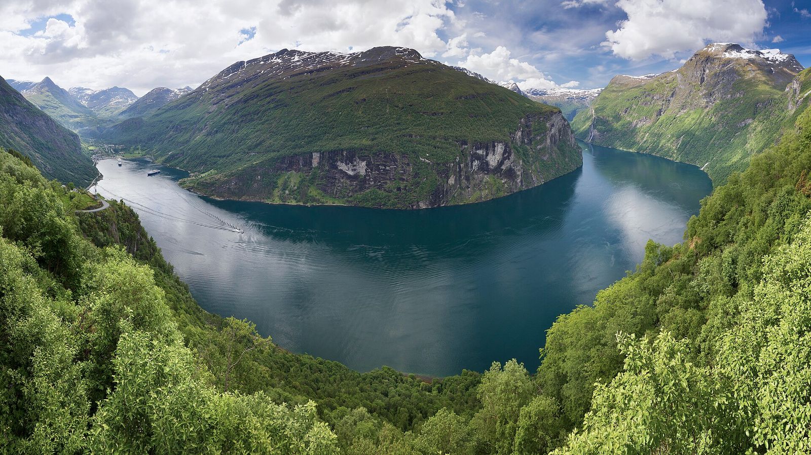 Vista del Geirangerfjord